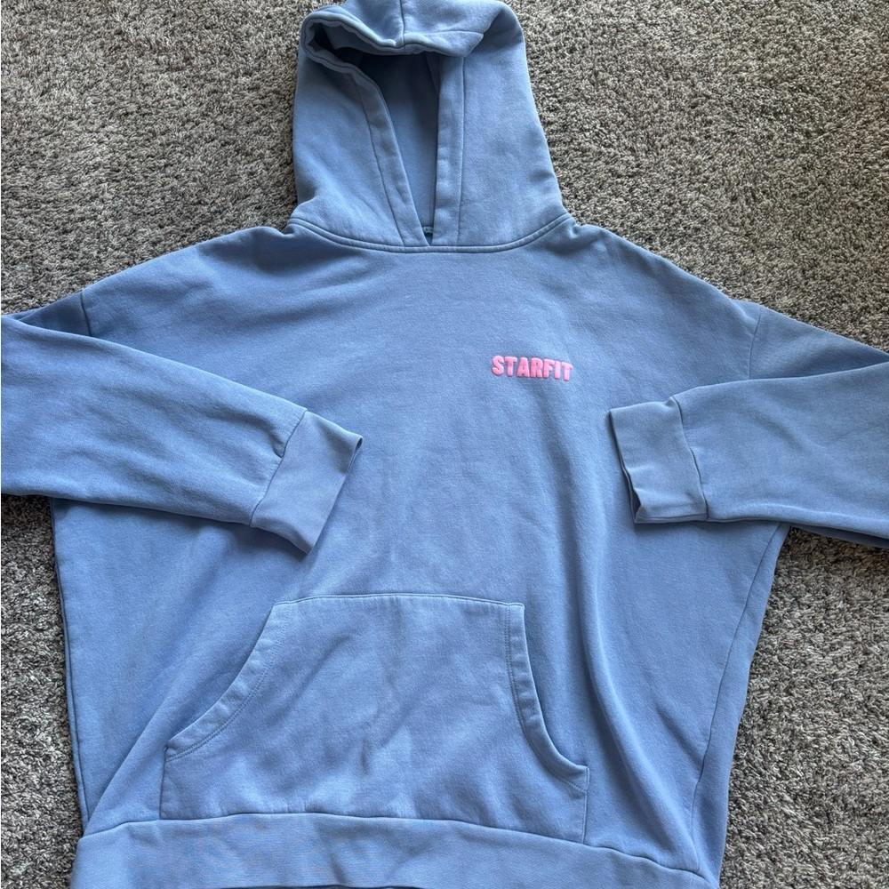 Starfit Blue Hoodie Sweatshirt - Women's Cozy Pullover